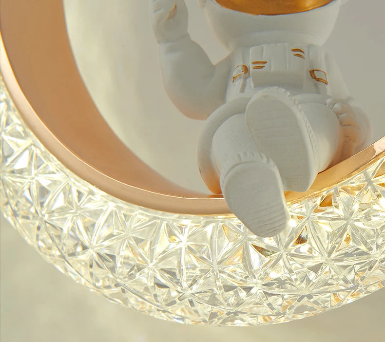 Modern LED Pendant Lights Wall Lamps Ceiling Lamps Acrylic+Alloy Ring/Moon Lamps Indoor Lighting Lustre Home Decor Accessories