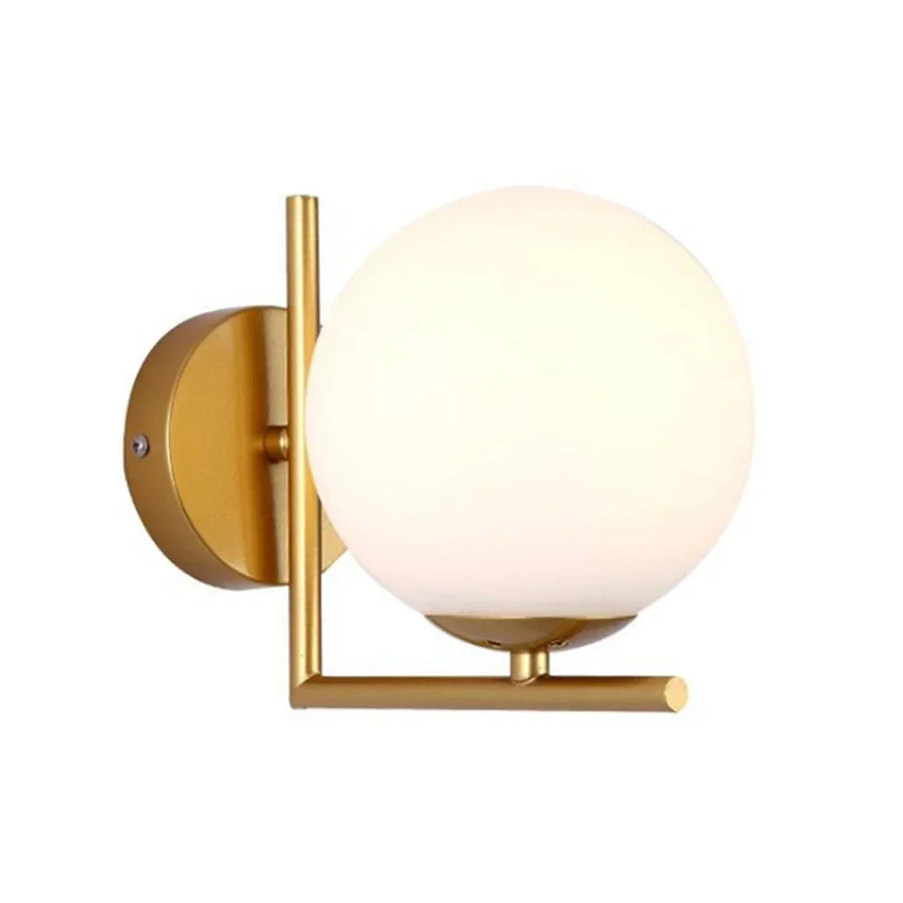 Glass ball LED indoor decorative wall light,glass ball indoor decorative wall light,used in bedrooms,living rooms,halls,corridor