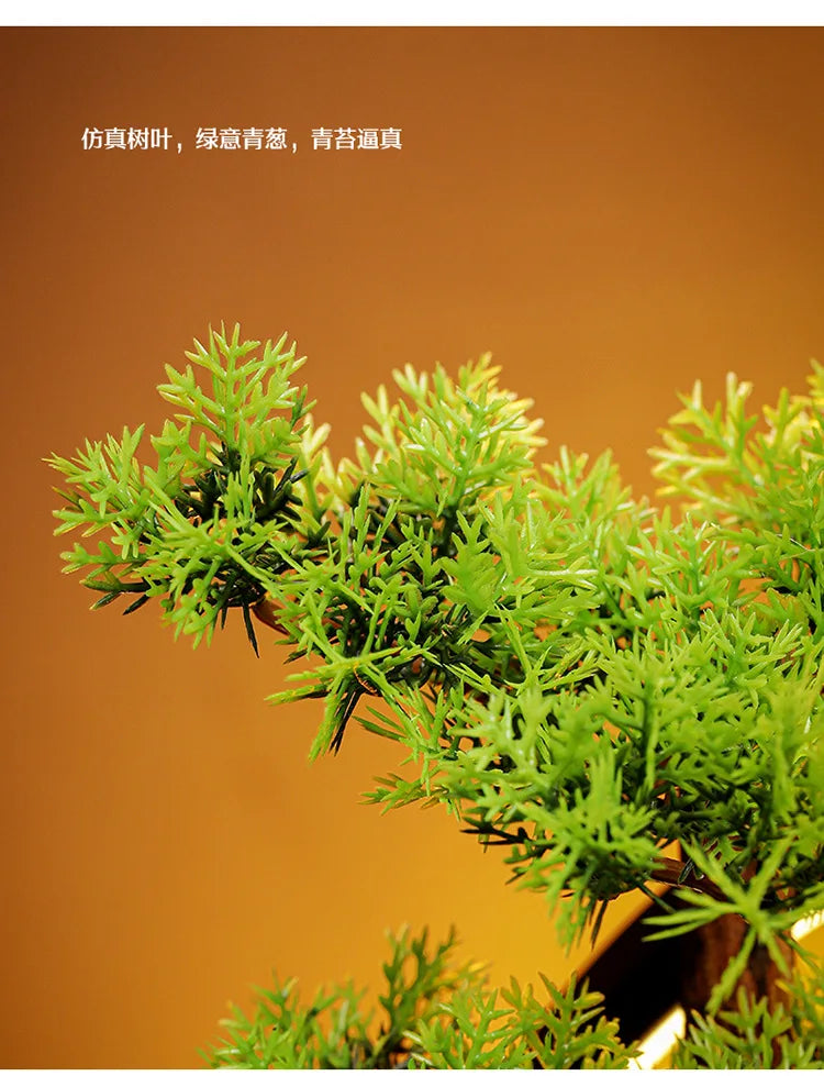 Creative Zen Ornaments Warm Light LED Ring Lamp New Chinese Style Backflow Incense Display Bracket Light Ring Christmas Gifts