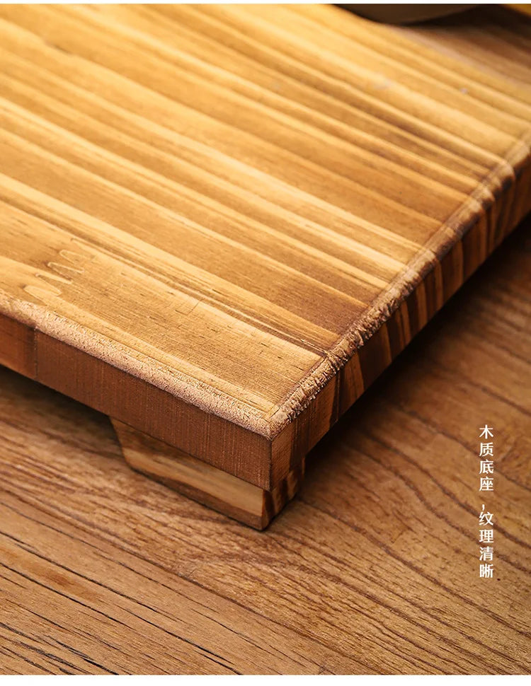 Creative Zen Ornaments Warm Light LED Ring Lamp New Chinese Style Backflow Incense Display Bracket Light Ring Christmas Gifts