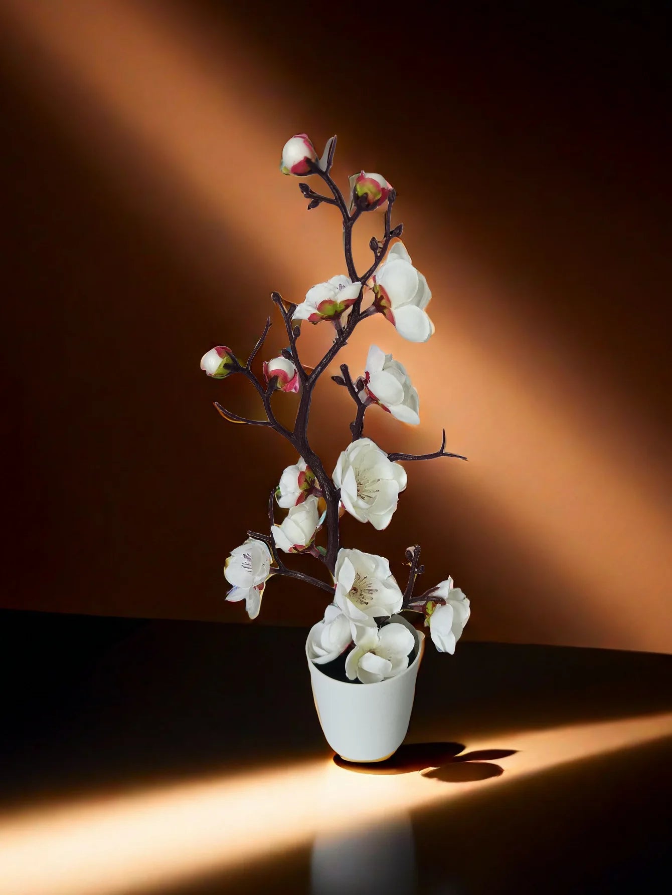 30 cm Artificial Plants Bonsai Small Tree Simulation Pot Plants Fake Flowers Table Potted Ornaments Home Decoration Hotel Garden