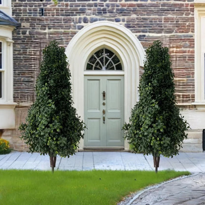 Simulation ground-inserted boxwood tree green plant potted home courtyard shopping mall garden outdoor decoration ornaments