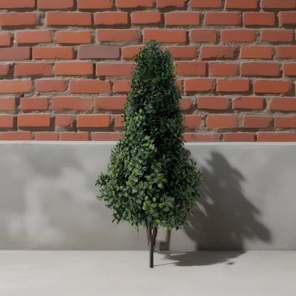 Simulation ground-inserted boxwood tree green plant potted home courtyard shopping mall garden outdoor decoration ornaments