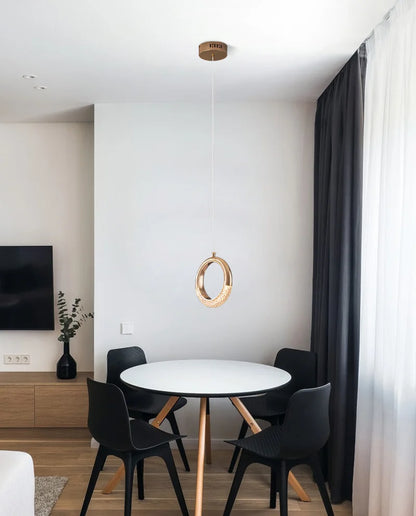 Modern LED Pendant Lights Wall Lamps Ceiling Lamps Acrylic+Alloy Ring/Moon Lamps Indoor Lighting Lustre Home Decor Accessories